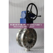 CF8M High Pressure Triple Offset Butterfly Valve Class600